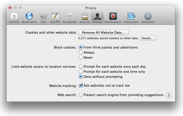 do not track software for mac chrome